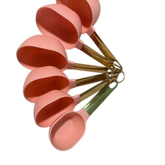 Pink and Gold Measuring Cups and Spoons Set New without tags - Picture 4 of 7